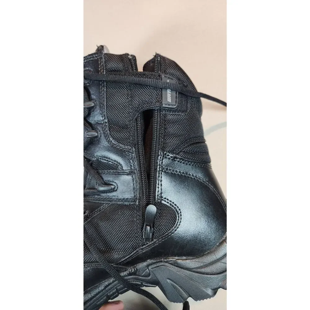 Bates Gore-Tex Tactical Boots Men’s 9 Black Side Zip Waterproof